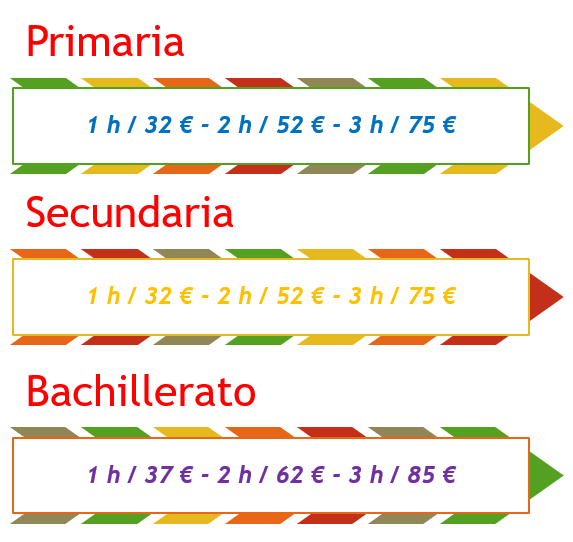 Niño con cartulina en la mano 